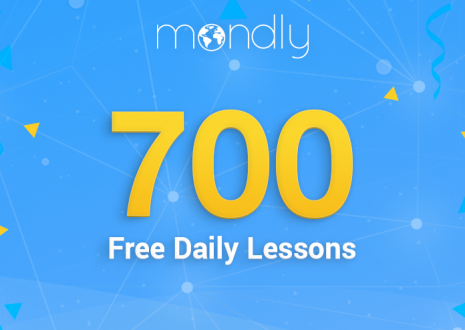 Language lessons for a lifetime! Celebrating 700 free daily lessons
