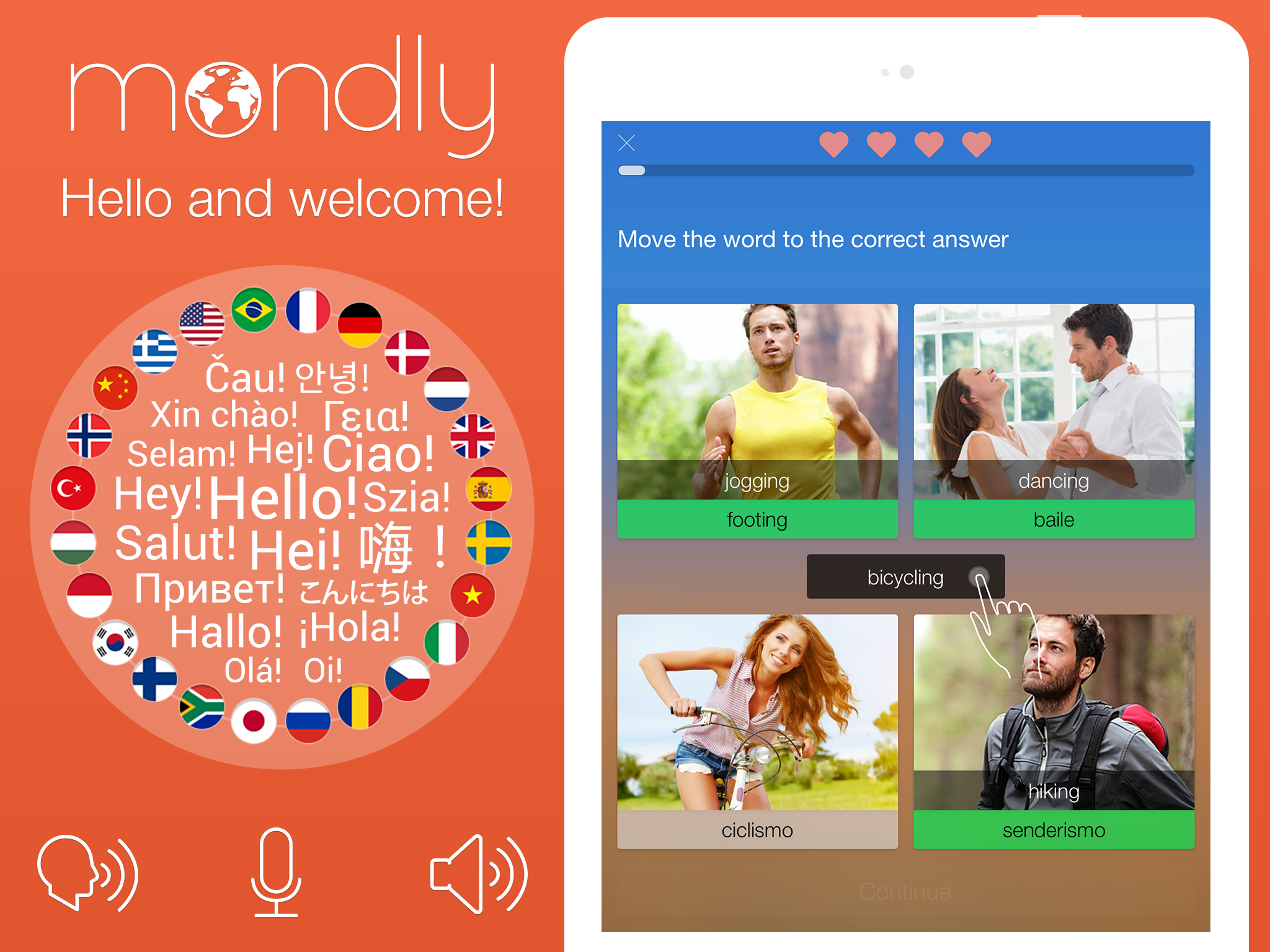 Mondly - learn languages on your iPad