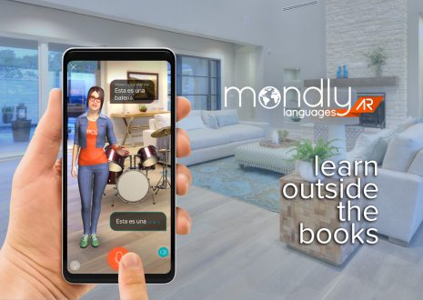 Introducing the First Augmented Reality Language App with Speech Recognition