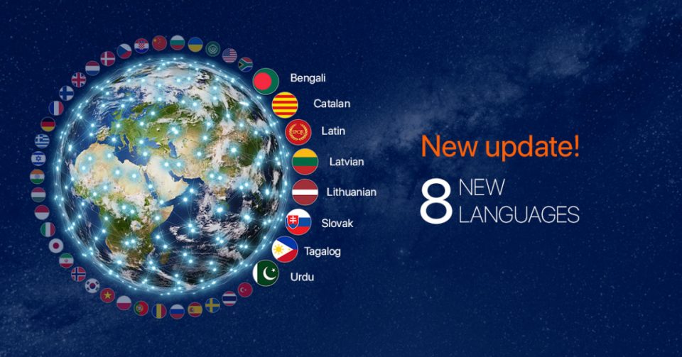 Bengali, Latin, Catalan and 5 Other Languages Are Now Available in Mondly